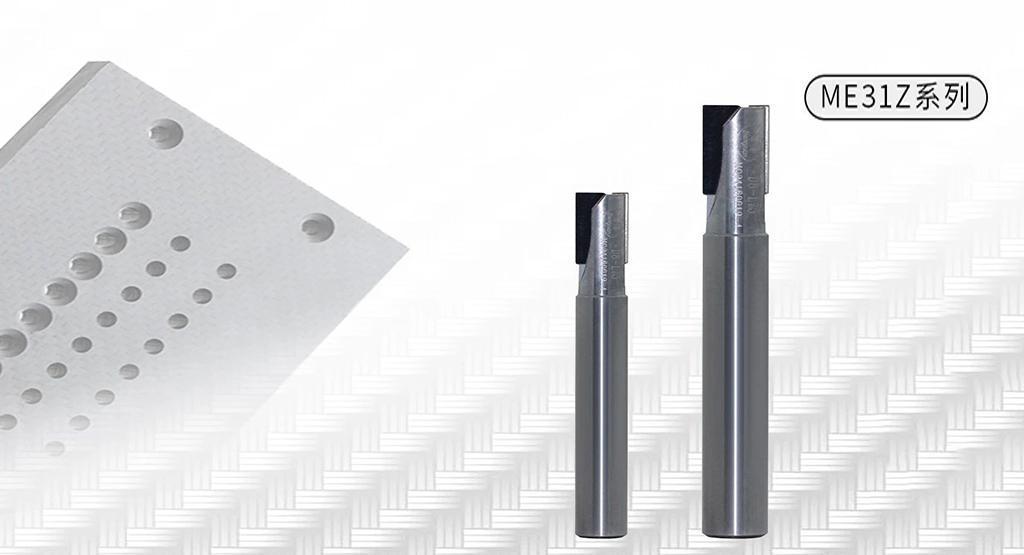 Giải pháp phay vật liệu composite sợi carbon – Dao phay PCD dòng ME31Z